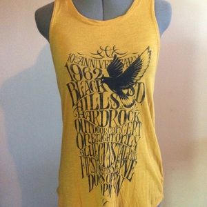 Lucky Brand | Mustard Racerback Festival Tank